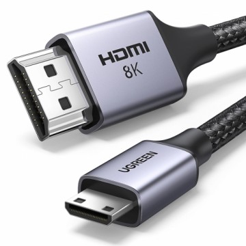 Ugreen HD163 15514 mini HDMI | HDMI 2.1 8K cable 1m - gray