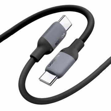 Ugreen US563 USB-C | USB-C PD 60W silicone cable 2m - gray