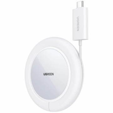 Ugreen CD245 40123 wireless Qi | MagSafe charger 15W with USB-C cable - white