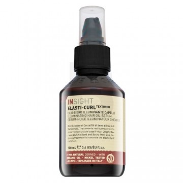 Insight Elasti-Curl Textured Illuminating Hair Oil-Serum eļļas serums viļņainiem un cirtainiem matiem 100 ml