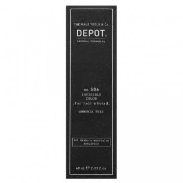 Depot No. 506 Invisible Color semi-permanent hair and beard color Titanium 60 ml