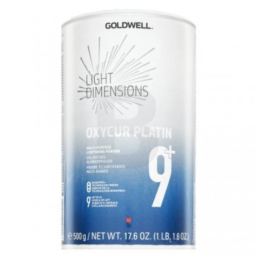 Goldwell Light Dimensions Oxycur Platin 9+ daudzfunkcionāls balināšanas pulveris matu balināšanai 500 g