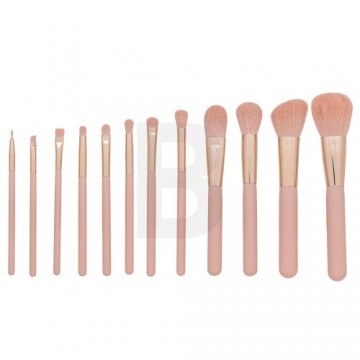 MIMO Makeup Brush Set Pink 12 Pcs Brush Set