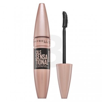 Maybelline Lash Sensational Lash Multiplying Mascara ūdensnoturīga skropstu tuša skropstu pagarināšanai un savilkšanai Intense Black 9,5 ml