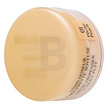 Bourjois Loose Powder powder for a unified and radiant complexion 01 Peach 32 g