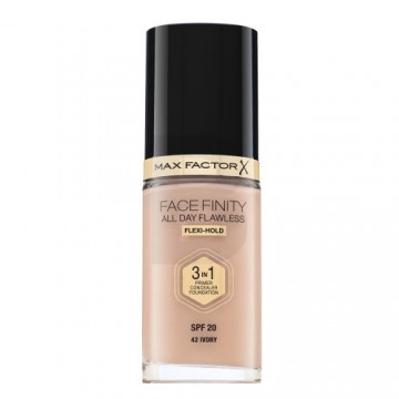 Max Factor Facefinity All Day Flawless Flexi-Hold 3in1 Primer Concealer Foundation SPF20 42 šķidrais grims 3in1 30 ml