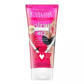 Eveline Slim Extreme 4D nostiprinoša krūtis un dekoltē zonas kopšanas procedūra Intense Bust Volumizing And Lifting Duo-Serum 200 ml