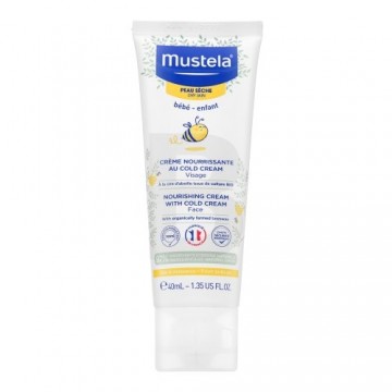 Mustela Bébé Moisturizing and Protective Fluid Nourishing Cream With Cold Cream 40 ml