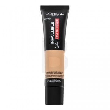 L´Oréal Paris Infaillible 24H Matte Cover 200 Golden Sand long-lasting make-up for a matt effect 30 ml