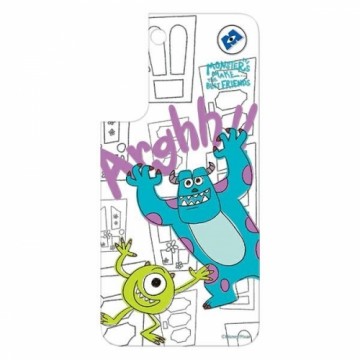 Panel Samsung GP-TOS901HIAGW do etui Frame Cover do Galaxy S22 Disney Monsters biały|white