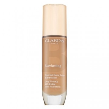 Clarins Everlasting Long-Wearing & Hydrating Matte Foundation долговременный макияж для матового эффекта 112.7W 30 мл