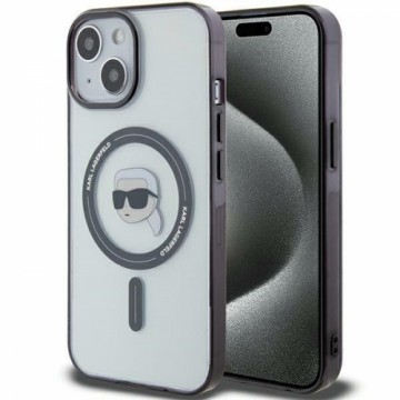 Karl Lagerfeld KLHMP15MHKHNOTK iPhone 15 Plus | 14 Plus 6.7" transparent hardcase IML Karl`s Head MagSafe