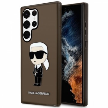 Karl Lagerfeld KLHCS23LHNIKTCK S23 Ultra S918 czarny|black hardcase Ikonik Karl Lagerfeld