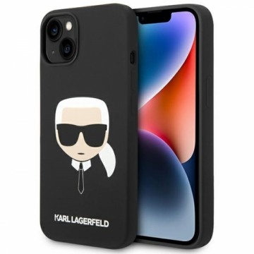 Karl Lagerfeld KLHCP14MSLKHBK iPhone 14 Plus | 15 Plus 6,7" hardcase czarny|black Silicone Karl`s Head