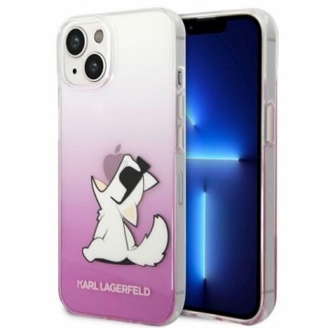 Karl Lagerfeld KLHCP14MCFNRCPI iPhone 14 Plus | 15 Plus 6,7" hardcase różowy|pink Choupette Fun