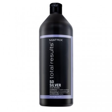 Matrix Total Results Color Obsessed So Silver Conditioner кондиционер для платиновых светлых и седых волос 1000 мл