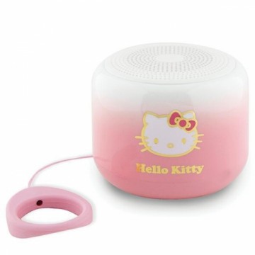 Hello Kitty głośnik Bluetooth 5.0 HKWSBT6GKEP różowy|pink Electroplate Gradient