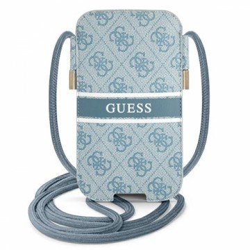 Guess Torebka GUPHL4GDBL 6,7" niebieski|blue hardcase 4G Stripe