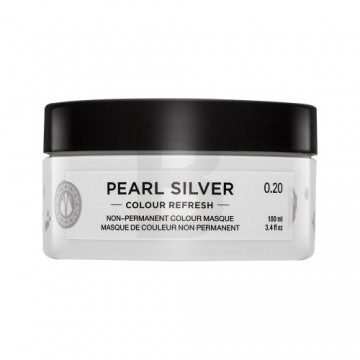 Maria Nila Colour Refresh barojoša maska bez krāsu pigmentiem platīna blondiem un sirmiem matiem Pearl Silver 100 ml