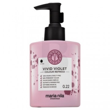 Maria Nila Colour Refresh barojoša maska ar krāsu pigmentiem matiem ar violetiem toņiem Vivid Violet 300 ml