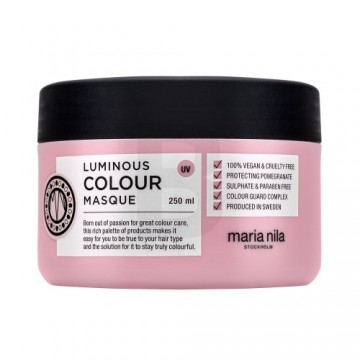 Maria Nila Luminous Colour Hair Masque barojoša maska krāsotiem matiem 250 ml