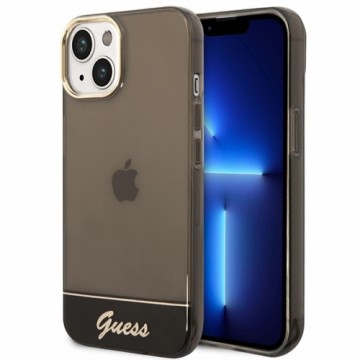 Guess GUHCP14MHGCOK iPhone 14 Plus | 15 Plus 6.7" czarny|black hardcase Translucent