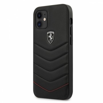 Ferrari FEHQUHCP12SBK iPhone 12 mini 5,4" czarny|black hardcase Off Track Quilted