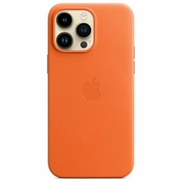 Etui Apple MPPR3FE|A iPhone 14 Pro Max    6.7" MagSafe pomarańczowy|orange Leather Case