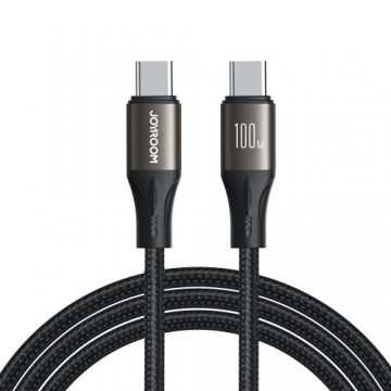 Joyroom SA25-CC5 USB-C to USB-C 100W 2.0m melns