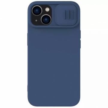 Nillkin CamShield Silky Silicone Case for Iphone 15 Plus navy