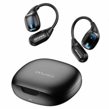 AWEI słuchawki Bluetooth 5.4 TZ12 + stacja dokująca czarny|black