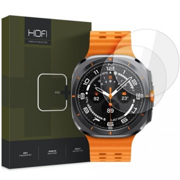 HOFI GLASS PRO+ 2-PACK SAMSUNG GALAXY WATCH ULTRA (47 MM) CAURSPĪDĪGS RŪDĪTS STIKLS