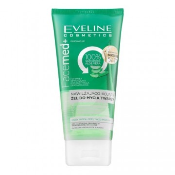 Eveline FaceMed+ 100% Aloe Vera Moisturising And Soothing Facial Wash Gel 150 ml