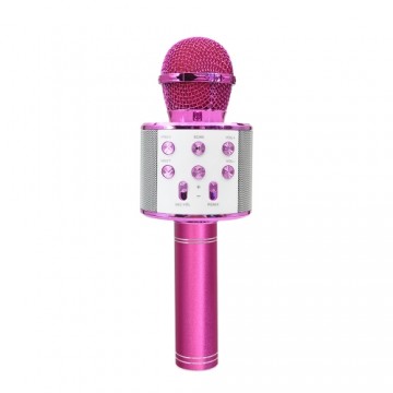 Forever Bluetooth microphone with speaker BMS-300 pink