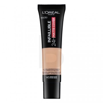 L'orÉal Paris L´Oréal Paris Infaillible 24H Matte Cover 145 Rose Beige ilgnoturīgs grims matētam efektam 30 ml