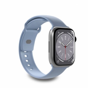 Puro Icon Silicone Strap for Apple Watch 38 | 40 | 41 mm - Light Blue (2 pcs.)