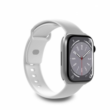 Puro Icon Silicone Strap for Apple Watch 38 | 40 | 41 mm - White (2 pcs.)