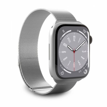 Puro Milanese Stainless Steel Apple Watch Band 38|40|41mm - Silver