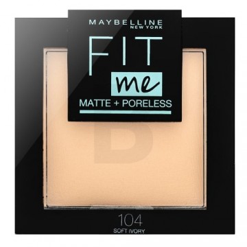 Maybelline Fit Me! Matte + Poreless Powder 104 Soft Ivory 9 г