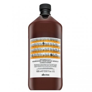 Davines Natural Tech Nourishing Vegetarian Miracle Conditioner barojošs kondicionieris novājinātiem matiem 1000 ml