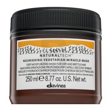 Davines Natural Tech Nourishing Vegetarian Miracle Mask nourishing mask for dry and brittle hair 250 ml