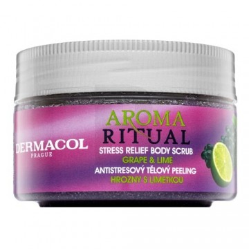 Dermacol Aroma Ritual Stress Relief Body Scrub Grape & Lime 200 g