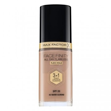 Max Factor Facefinity All Day Flawless Flexi-Hold 3in1 Primer Concealer Foundation SPF20 45 жидкий макияж 3 в 1 30 мл