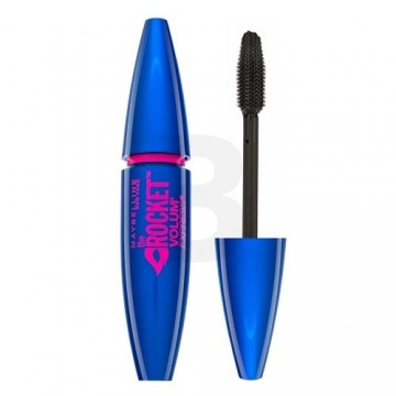 Maybelline The Rocket Volum' Express skropstu tuša Very Black skropstu pagarināšanai un apjomam 9,6 ml