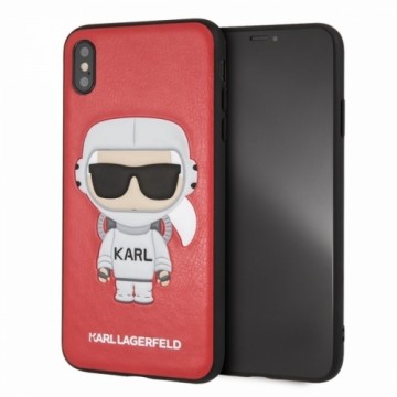 Karl Lagerfeld KLHCI65KSCORE iPhone Xs Max hardcase czerwony|red Karl Space Cosmonaut