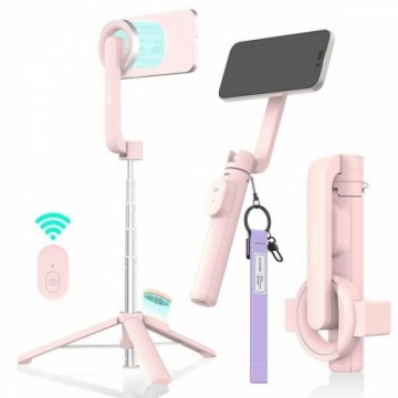 Araree Selfie Stick Bluetooth Magfie Pod  różowy|pink MagSafe Tripod AR60-01727D