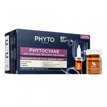 Phyto Phyto Cyane Progresīvā matu izkrišanas terapija sievietēm Matu izkrišana 42 ml