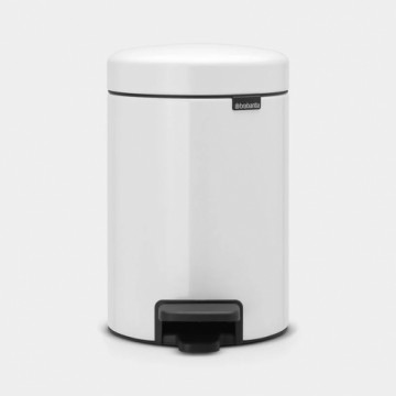 BRABANTIA atkritumu tvertne ar pedāli NewIcon, 3 l, White - 112126