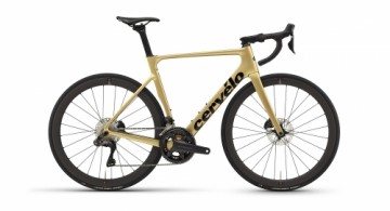 Šosejas velosipēds Cervelo Soloist Ultegra Di2 Gold Dust (2024.g.) (gab.)