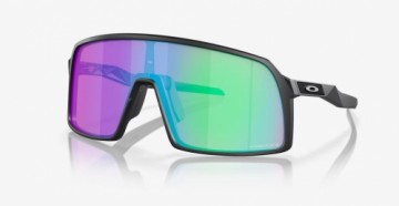 Sporta saulesbrilles Oakley Sutro Sutro matētas melnas ar Rose zilām/violetām lēcām (gab.)